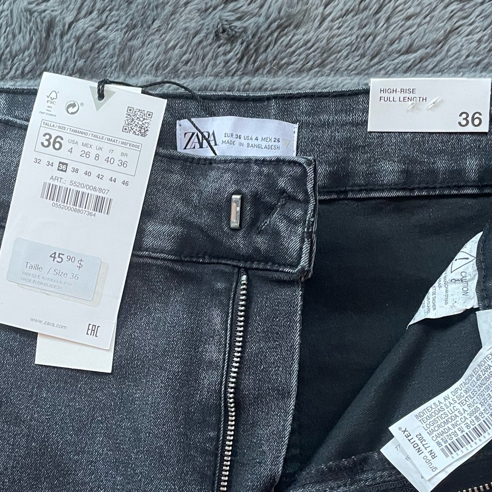 Zara Flared Skinny Jeggings - Picture 6 of 9